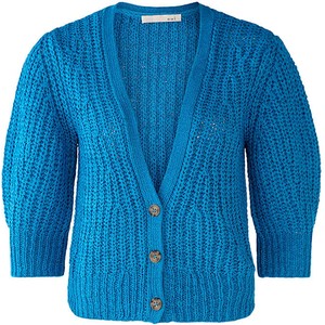 Niebieski sweter Limango Polska w stylu casual