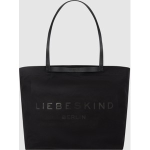 Czarna torebka Liebeskind Berlin matowa w wakacyjnym stylu na ramię