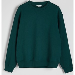 Zielona bluza Reserved z bawełny