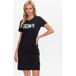Sukienka DKNY w stylu casual z krótkim rękawem