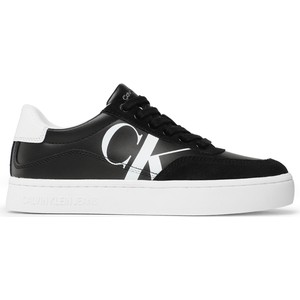 Czarne buty sportowe Calvin Klein w sportowym stylu
