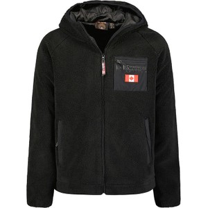 Czarna bluza Canadian Peak z polaru w stylu casual