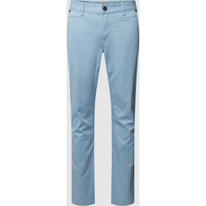 Niebieskie spodnie Pme Legend (pall Mall) z bawełny w stylu casual
