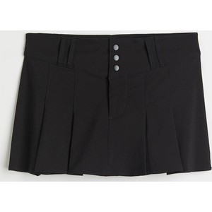 Czarna spódnica H & M mini z tkaniny