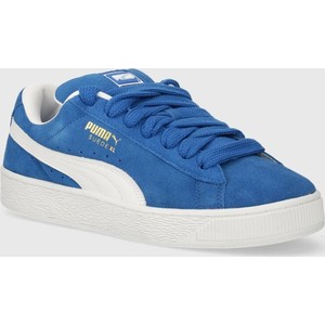 Puma sneakersy skórzane Suede XL kolor niebieski 395205