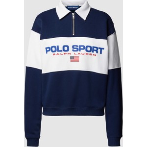 Bluza Polo Sport w sportowym stylu krótka z bawełny