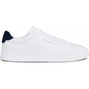 Sneakersy Tommy Hilfiger Th Court Leather FM0FM04971 White/Desert Sky 0LE