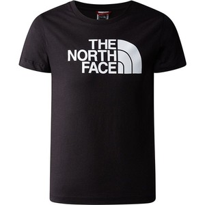 Czarny t-shirt The North Face z krótkim rękawem z bawełny