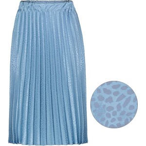 Niebieska spódnica SUBLEVEL w stylu casual midi