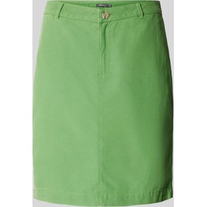 Zielona spódnica Montego z bawełny w stylu casual