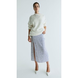 Spódnica H & M z tkaniny w stylu casual midi