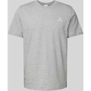 T-shirt Adidas Sportswear z krótkim rękawem z bawełny w stylu casual