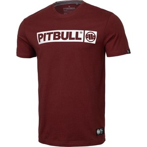 T-shirt Pitbull West Coast w młodzieżowym stylu z bawełny