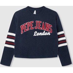 Granatowy sweter Pepe Jeans
