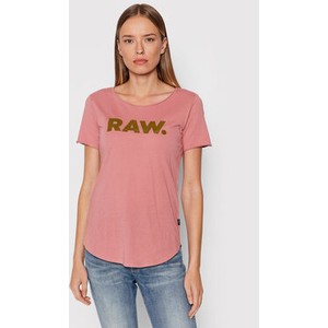 T-shirt G-Star Raw z krótkim rękawem z okrągłym dekoltem