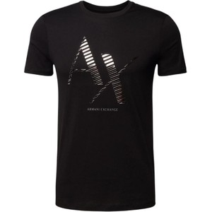 T-shirt Armani Exchange w młodzieżowym stylu z bawełny