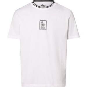 T-shirt Finshley & Harding z bawełny z krótkim rękawem