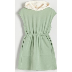 Zielona sukienka dziewczęca Reserved