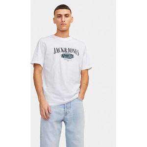 T-shirt Jack & Jones z krótkim rękawem w młodzieżowym stylu