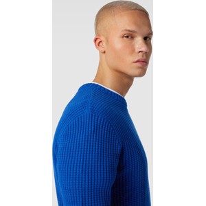 Niebieski sweter Tom Tailor Denim z okrągłym dekoltem