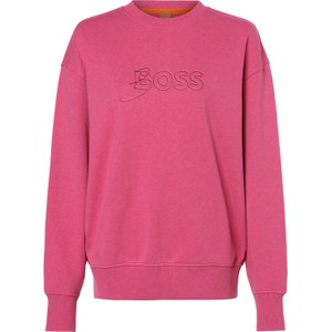 Różowa bluza Hugo Boss z bawełny