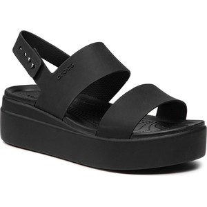 Czarne sandały Crocs
