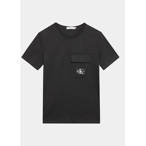 Czarna koszulka dziecięca Calvin Klein dla chłopców