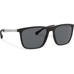Okulary przeciwsłoneczne Emporio Armani 0EA4150 506387 Silver/Black
