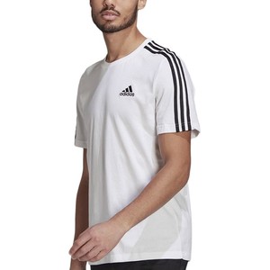 T-shirt Adidas z dresówki w sportowym stylu