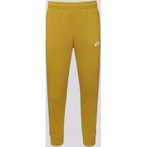 Żółte spodnie Nike w street stylu