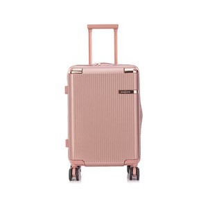 Różowa walizka Semi Line