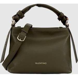 Zielona torebka Valentino by Mario Valentino średnia na ramię matowa