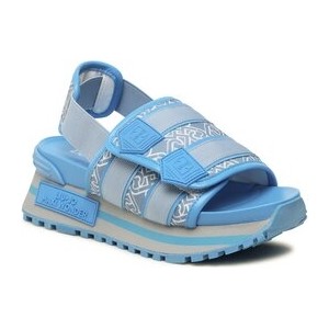 Niebieskie sandały Liu-Jo w stylu casual z klamrami
