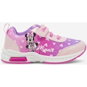 Różowe buty sportowe dziecięce Mickey&Friends na rzepy