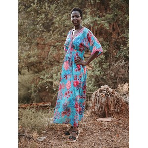 Sukienka Isla Bonita By Sigris prosta z bawełny w stylu boho
