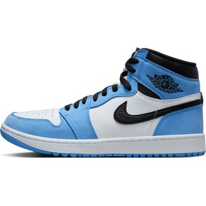 Niebieskie buty sportowe Jordan w sportowym stylu