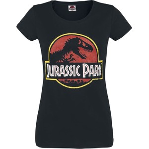 Czarny t-shirt Jurassic Park