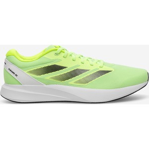 Zielone buty sportowe Adidas w sportowym stylu duramo sznurowane