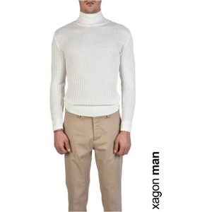 Sweter ubierzsie.com z dzianiny w stylu casual z golfem