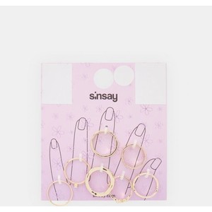 Sinsay - Pierścionki 7 pack - złoty