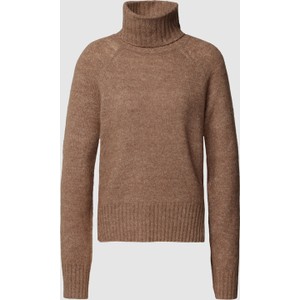 Brązowy sweter Vero Moda z bawełny
