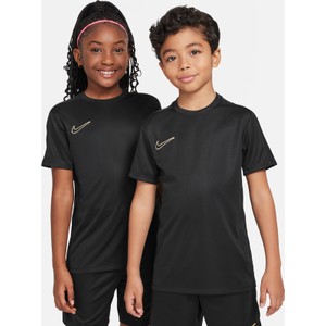Czarna koszulka dziecięca Nike dla chłopców z dzianiny