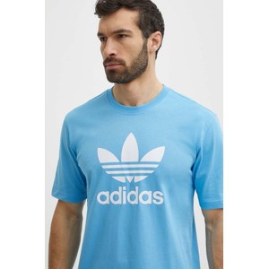 T-shirt Adidas Originals z nadrukiem z krótkim rękawem w sportowym stylu