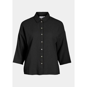 Czarna koszula Vila w stylu casual