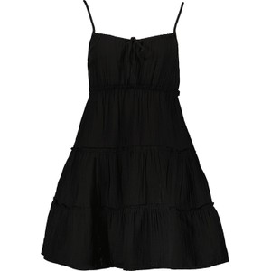 Czarna sukienka Gap w stylu casual na ramiączkach mini