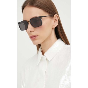 Czarne okulary damskie Off-White