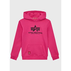 Różowa bluza dziecięca Alpha Industries