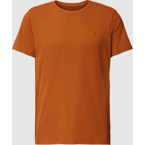 T-shirt Blend z bawełny w stylu casual z krótkim rękawem