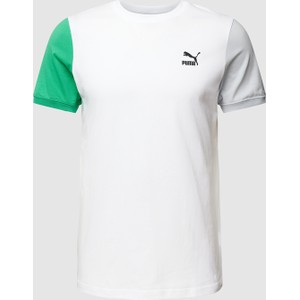 T-shirt Puma z krótkim rękawem w sportowym stylu z nadrukiem