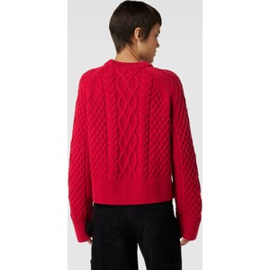 Czerwony sweter Jake*s z bawełny